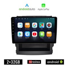 KIROSIWA SUBARU IMPREZA - FORESTER (μετά το 2019) Android οθόνη αυτοκίνητου 2GB με GPS WI-FI (ηχοσύστημα αφής 9" ιντσών OEM Android Auto Apple Carplay Youtube Playstore MP3 USB Bluetooth Mirrorlink ερ