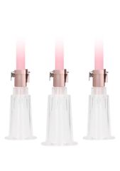 Clitoral & Nipple Pump Set Medium - Rose Gold-thumb-4