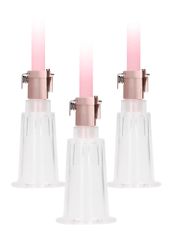 Clitoral & Nipple Pump Set Medium - Rose Gold-thumb-2