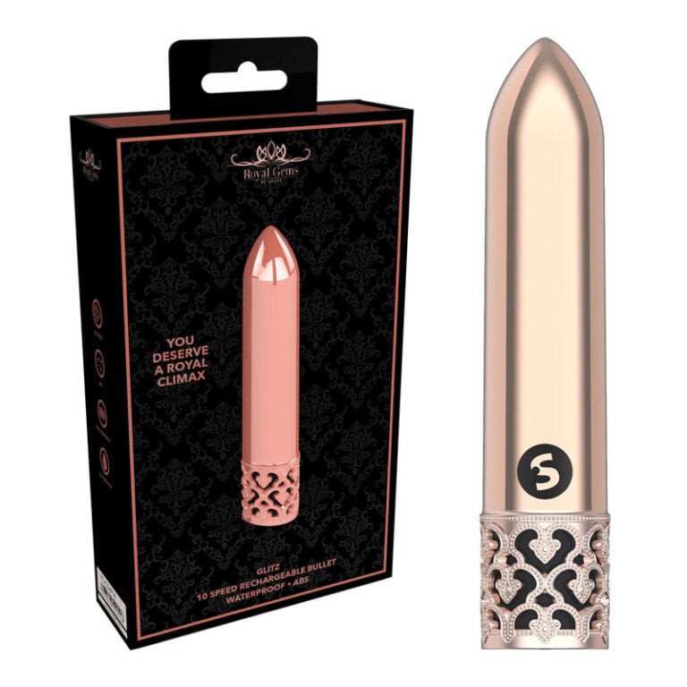 Glitz - Powerful Rechargeable Mini Vibrator- Pink