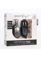 10 Speed Remote Vibrating Egg - Big - Black-thumb-3