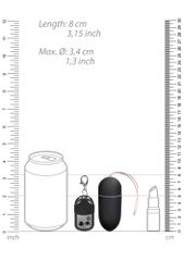 10 Speed Remote Vibrating Egg - Big - Black-thumb-2