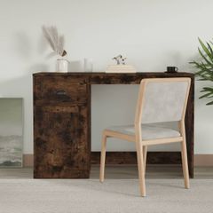 Γραφείο με Συρτάρι Καπνιστή Δρυς 115x50x75 εκ. Επεξεργ. Ξύλο 816477