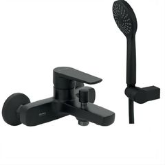 Μπαταρία λουτρού TOTAL BLACK MAT Optima VIOSPIRAL 00-2502/B