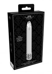 Shiny - Powerful Rechargeable Vibrator Silver