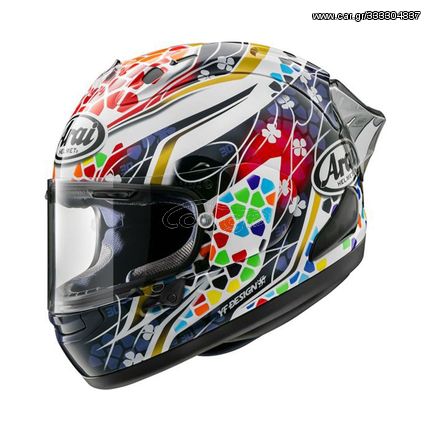 ΚΡΑΝΟΣ FULL FACE RX-7V RACING DESIGN NAKAGAMI GP2 FIM| ARAI