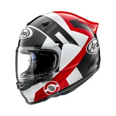 ΚΡΑΝΟΣ FULL FACE QUANTIC DESIGN SPACE RED ECE 22.06 | ARAI