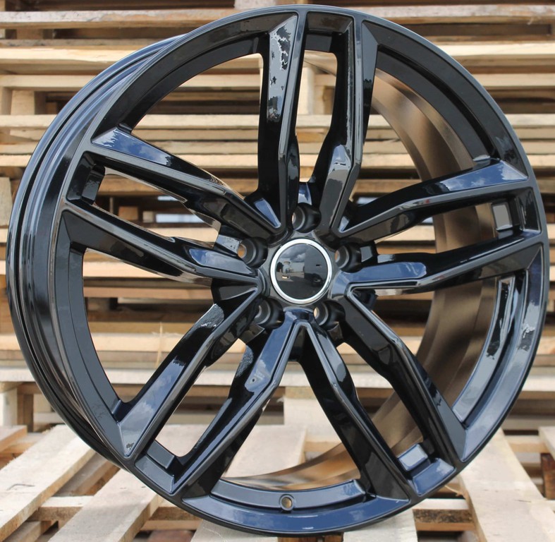 AUDI STYLE 1196 8X18 5X112 ET39 Glossy Black
