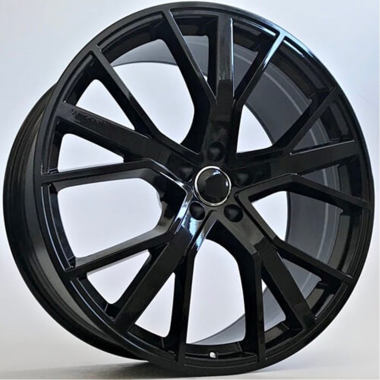 AUDI Style 1332 9.5×21 5×112 ET30 Glossy Black
