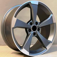 AUDI Style 1491 8.5×19 5×112 ET32 Gunmetal Face Machined