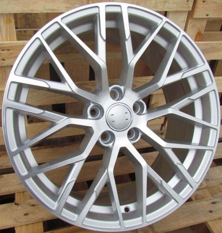 AUDI Style 1349 9×20 5×112 ET35 Silver Face Machined