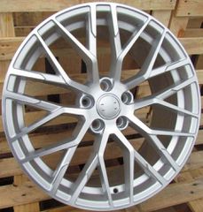 AUDI Style 1349 9×20 5×112 ET35 Silver Face Machined
