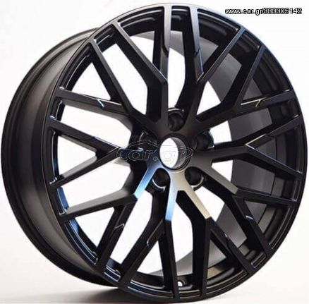 AUDI Style 1349 9.5×22 5×112 ET30 matt Black