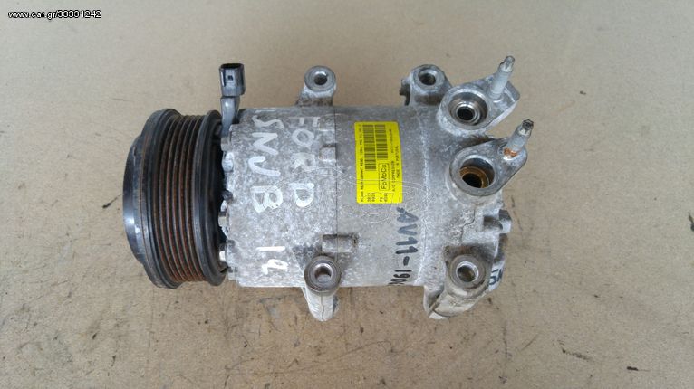 Compressor κλιματισμου Ford Fiesta κωδικος κινητηρα SNJB κωδικος ανταλλακτικου AV1l-19D629-AB 2008-2014 SUPER PARTS