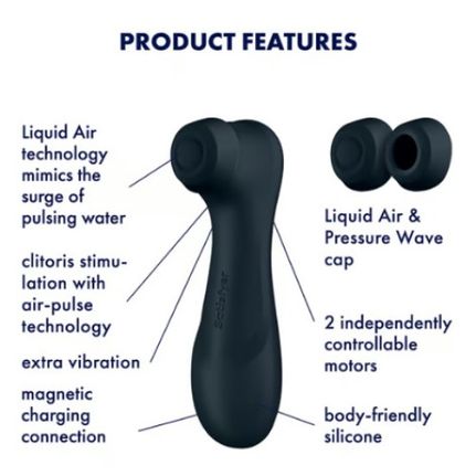 Satisfyer Pro 2 Generation 3 with Liquid Air Technology Dark Gre-thumb-6