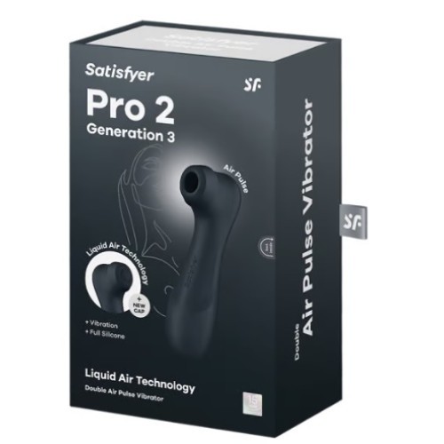 Satisfyer Pro 2 Generation 3 with Liquid Air Technology Dark Gre