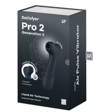 Satisfyer Pro 2 Generation 3 with Liquid Air Technology Dark Gre