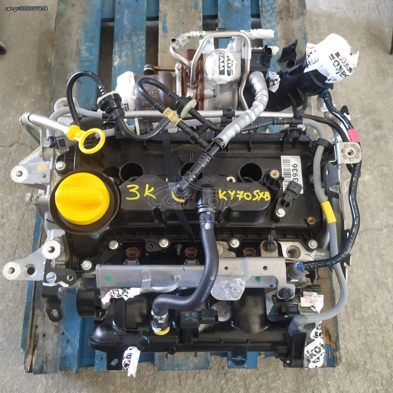 NISSAN MICRA K14 ( 16 - 23 )   ΚΙΝΗΤΗΡΑΣ 1.0 TURBO   H4D  B450 -  HR10DET - 3.000 ΧΙΛΙΟΜΕΤΡΑ   #13936