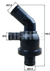 MAHLE TH 55 87 Θερμοστάτης, ψυκτικό υγρό BEHR   SMART *281 200 0615*