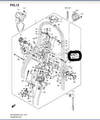 Αισθητήρας Καρμπυρατέρ DR-Z 400 E / 2007  VERGASER 2007