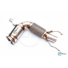 Downpipe της DCE Parts για BMW B48 F40 M135I, F45 220I, 225I, X1 F48 20I 25I X2 F39 20I 25I M35I XDRIVE, Mini Cooper S, JCW F54 F55 F56 F57 F60 (DCE-F40F56-CL)