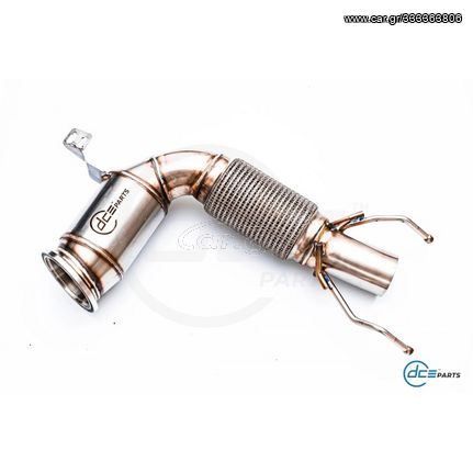 Downpipe της DCE Parts για BMW B48 F40 M135I, F45 220I, 225I, X1 F48 20I 25I X2 F39 20I 25I M35I XDRIVE, Mini Cooper S, JCW F54 F55 F56 F57 F60 (DCE-F40F56-CL)