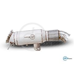 Downpipe της DCE Parts για BMW B58 G01 X3 G02 X4 M40I G05 X5 G06 X6 G07 X7 40I SUV (OPF & V-BAND FLANGE TYPE) (DP-B58-CL-OPF-VB-SUV)