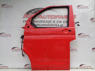 Πόρτα  Εμπρός Αριστερή Κόκκινο VW TRANSPORTER T5 (2003-2010)