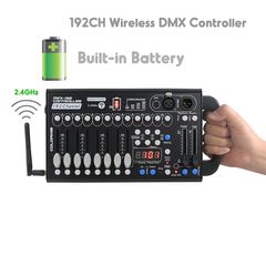 ARTLIGHT ΚΥ006 192DMX-MINI Wireless DMX Controller 192CH Rechargeable Built in Battery Stage Light Effect Controller - ArtSound and Lights