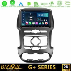 Bizzar G+ Series Ford Ranger 2012-2016 8Core Android12 6+128GB Navigation Multimedia Tablet 9″