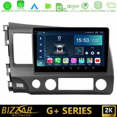 Bizzar G+ Series Honda Civic 2006-2011 8core Android12 6+128GB Navigation Multimedia Tablet 9″