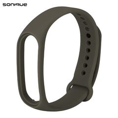 Λουράκι Σιλικόνης Sonique Color για Xiaomi Mi Band 7 - Sonique - Σκούρο Γκρι - Λουράκια