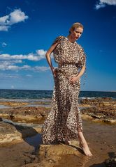 DESIREE 17.38045 animal print top