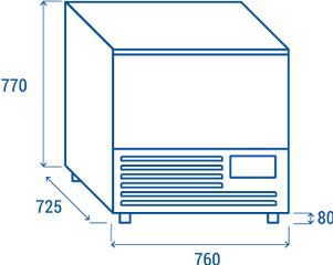  BLAST CHILLER 5 ΘΕΣΕΩΝ GN-60*40-thumb-8