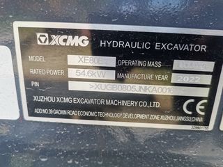 Εκσκαφέας Με Ερπύστριες Xcmg 2026 XE80E-thumb-4