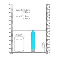 Eleni - Classic Vibrator Turquoise-thumb-4