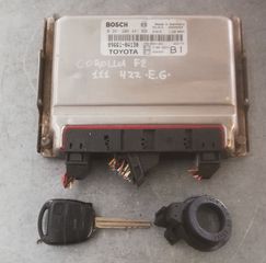 ΣΕΤ IMMOBILIZER 6-ΤΑΧΥΤ 4ZZ 1.4cc 16v VVTi TOYOTA COROLLA 2000-2002 (EG-YP)