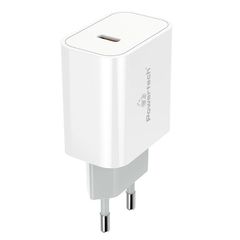 Powertech PT-1026 30W USB Type-C Quick Charger - White