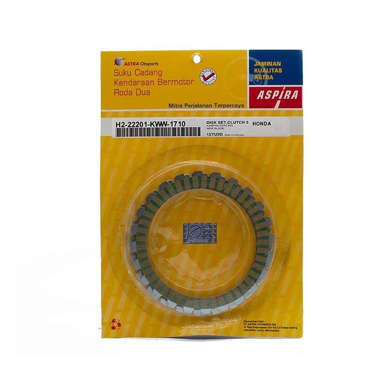 ΔΙΣΚΟΙ ΣΥΜΠΛΕΚΤΗ HONDA WAVE 110 12 / ASTREA GRAND 110 (FC) ASPIRA