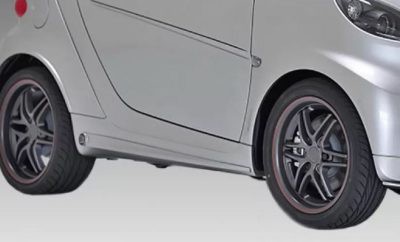 ΣΕΤ Επιπρόσθετα Μαρσπιέ Smart Fortwo 451 Facelift