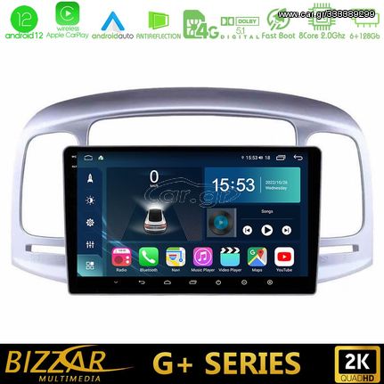 Bizzar G+ Series Hyundai Accent 2006-2011 8core Android12 6+128GB Navigation Multimedia Tablet 9″