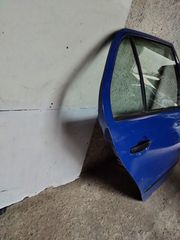SKODA FABIA (1999-2007) ΠΟΡΤΑ ΠΙΣΩ ΔΕΞΙΑ ΜΕ ΠΑΡΕΛΚΟΜΕΝΑ (ΓΝΗΣΙΑ)-thumb-1