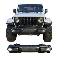 Jeep Gladiator (JT) 2019+ Μπροστά Προφυλακτήρας (10th Anniversary Short Stubby)