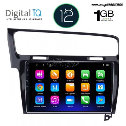 DIGITAL IQ RTA 1747_GPS (10inc) MULTIMEDIA TABLET OEM VW GOLF 7 mod. 2013-2020 eautoshop gr