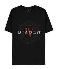 DIABLO IV - PENTAGRAM - MEN'S T-SHIRT (ΜΑΥΡΟ)