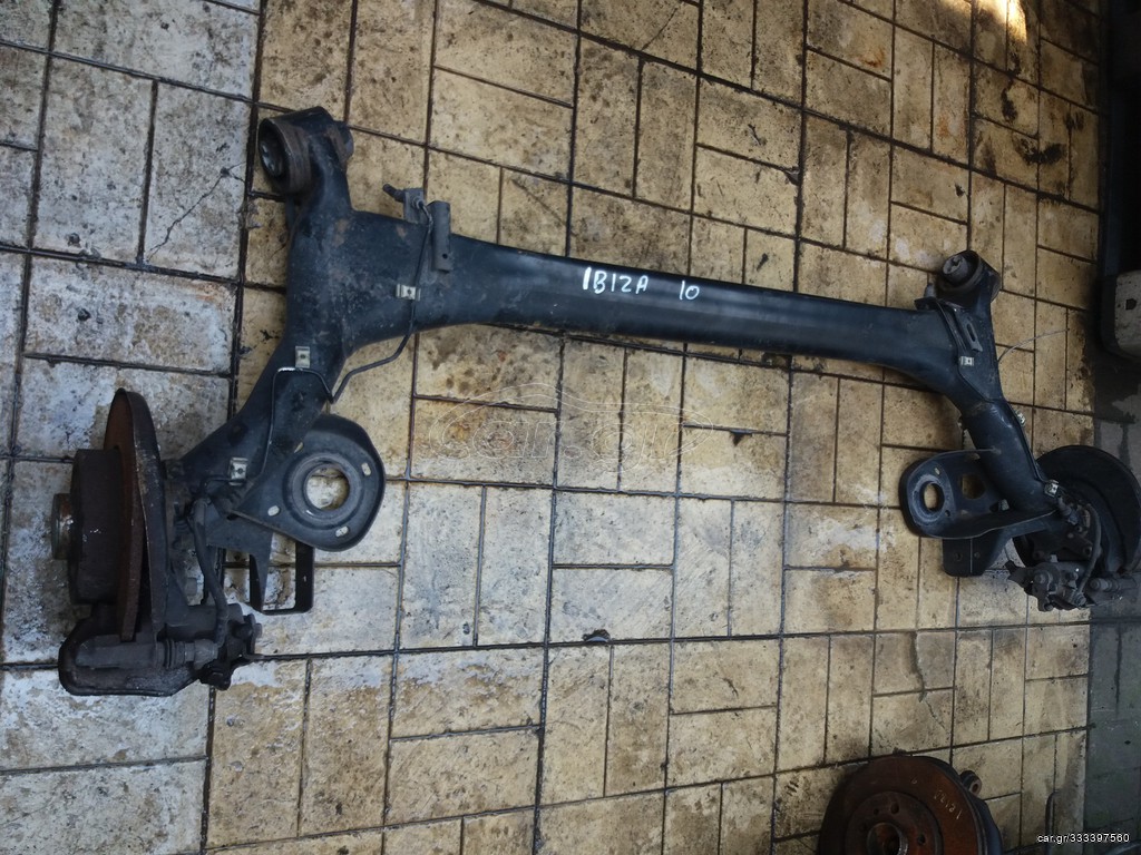 SEAT IBIZA (08-12) ΑΞΟΝΑΣ ΠΙΣΩ ΜΕ ΔΙΣΚΟΦΡΕΝΑ