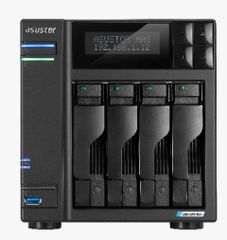 ASUSTOR NAS AS6704T LOCKERSTOR 4 GEN2, DT, 4 BAYS HOT SWAP, INTEL CELERON N5105 2.0GHz QC (burst 2.9GHz), 4GB (MAX 16GB), 4x M.2 NVMe SSD CACHING, 2xUSB3.2 GEN1, 2,5 GbEx2, HDMI 2.0a, WoL, WoW, IR, 3Y