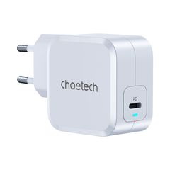 Γρήγορος φορτιστής Choetech USB C 45W PPS / PD λευκό (PD8007)