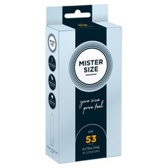 Mister Size 53 mm 10 τεμάχια