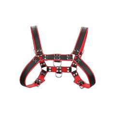 Chest Bulldog Harness Red-thumb-4